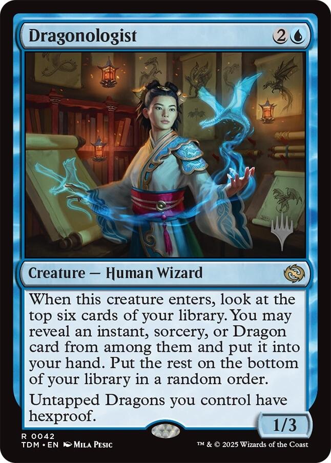 Dragonologist [Tarkir: Dragonstorm Promos] - Magic: The Gathering - Card Brawlers | Quebec | Canada |