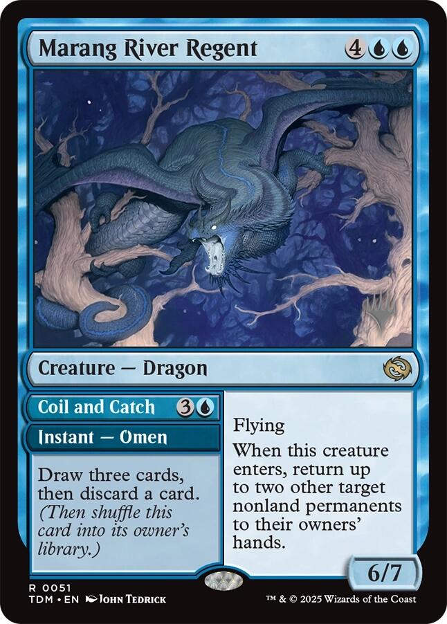 Marang River Regent [Tarkir: Dragonstorm Promos] - Magic: The Gathering - Card Brawlers | Quebec | Canada |