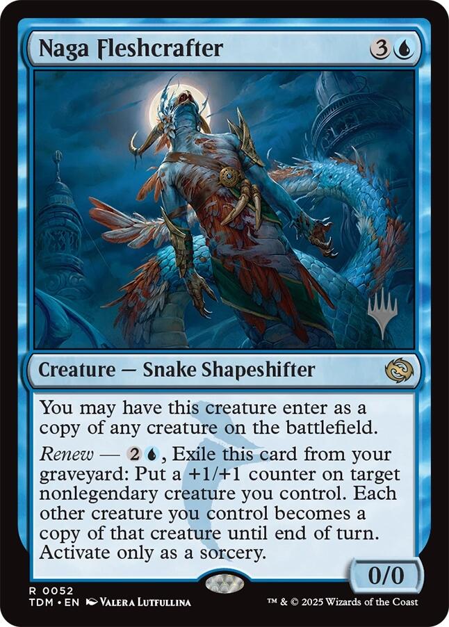 Naga Fleshcrafter [Tarkir: Dragonstorm Promos] - Magic: The Gathering - Card Brawlers | Quebec | Canada |