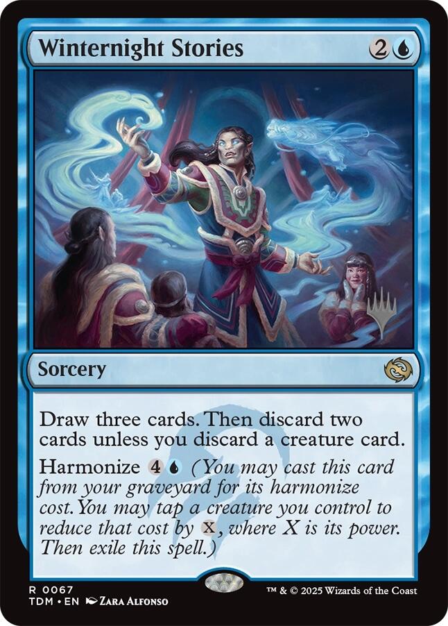Winternight Stories [Tarkir: Dragonstorm Promos] - Magic: The Gathering - Card Brawlers | Quebec | Canada |