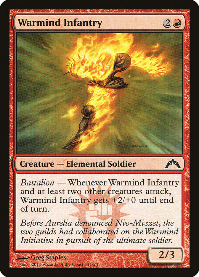 Warmind Infantry [Gatecrash] - Magic: The Gathering - Card Brawlers | Quebec | Canada |