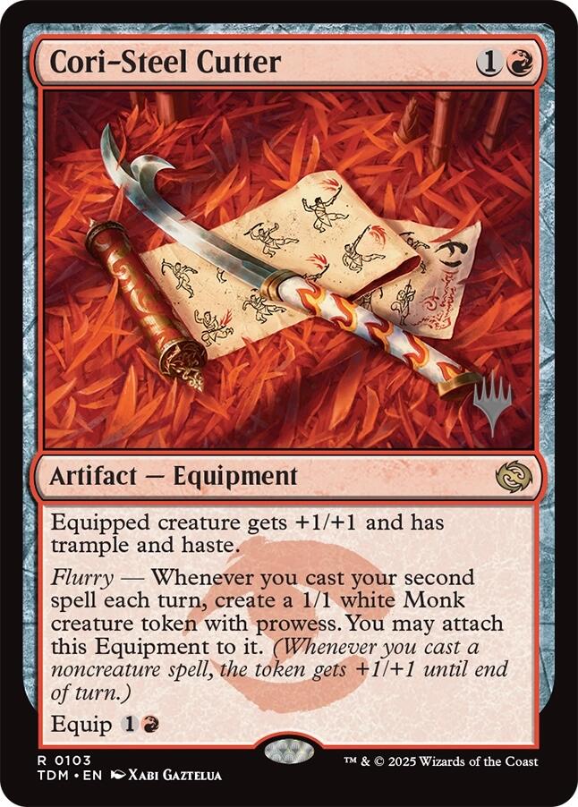 Cori-Steel Cutter [Tarkir: Dragonstorm Promos] - Magic: The Gathering - Card Brawlers | Quebec | Canada |