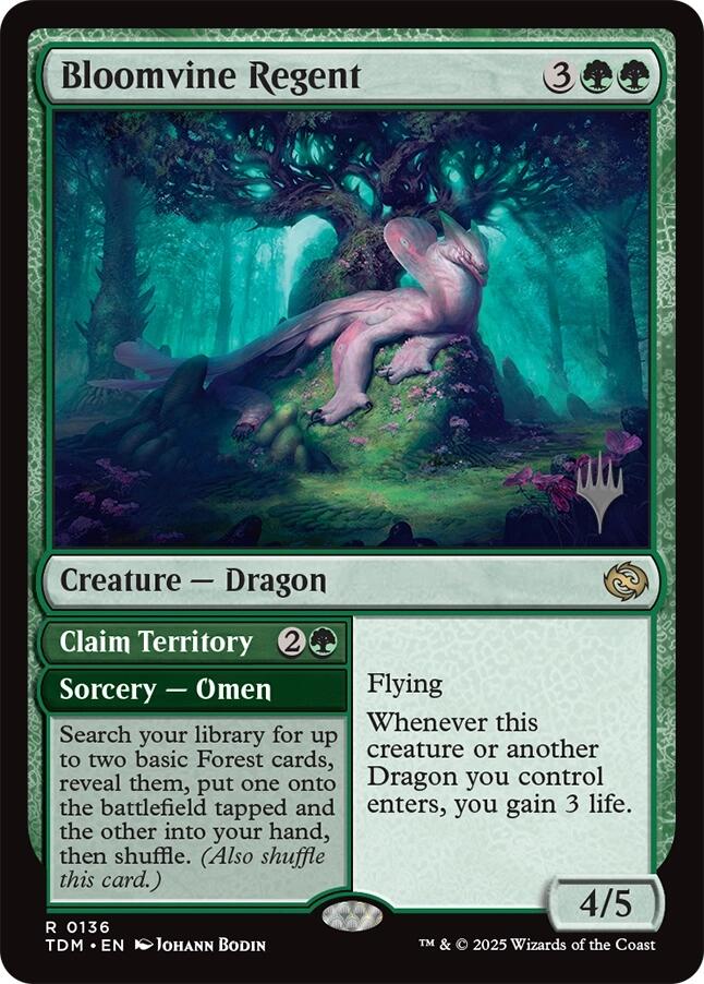 Bloomvine Regent [Tarkir: Dragonstorm Promos] - Magic: The Gathering - Card Brawlers | Quebec | Canada |