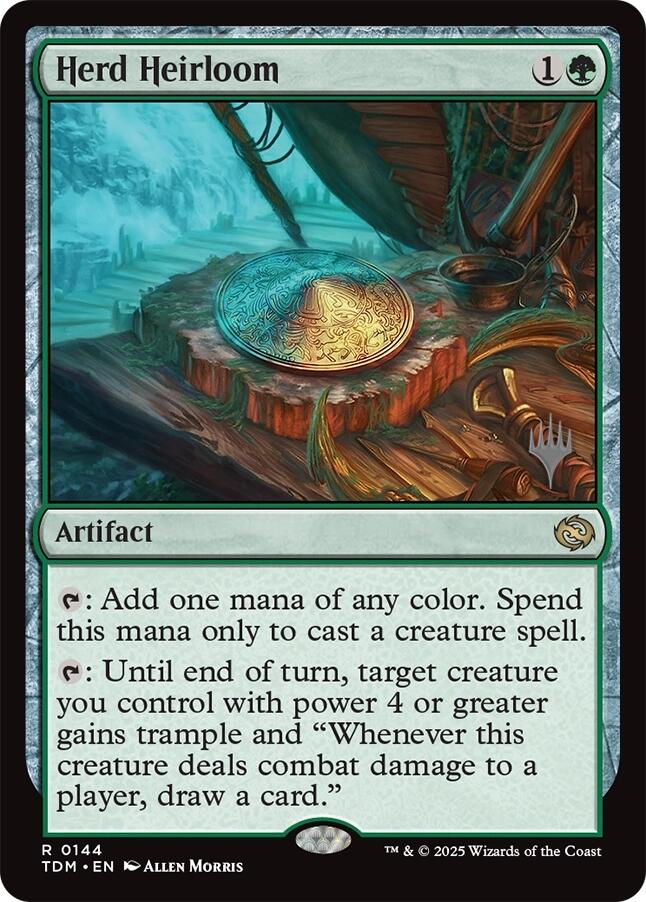 Herd Heirloom [Tarkir: Dragonstorm Promos] - Magic: The Gathering - Card Brawlers | Quebec | Canada |