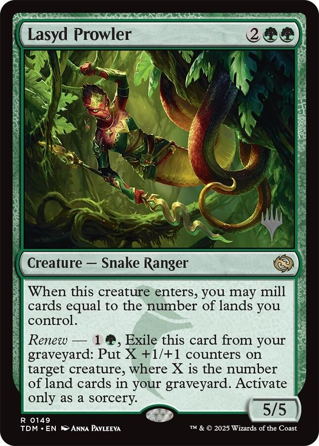 Lasyd Prowler [Tarkir: Dragonstorm Promos] - Magic: The Gathering - Card Brawlers | Quebec | Canada |