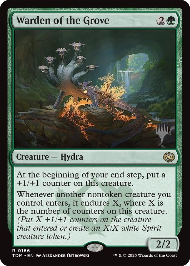 Warden of the Grove [Tarkir: Dragonstorm Promos] - Magic: The Gathering - Card Brawlers | Quebec | Canada |