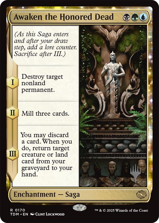 Awaken the Honored Dead [Tarkir: Dragonstorm Promos] - Magic: The Gathering - Card Brawlers | Quebec | Canada |