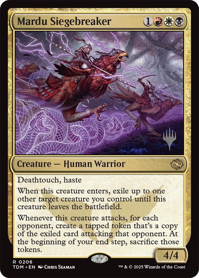 Mardu Siegebreaker [Tarkir: Dragonstorm Promos] - Magic: The Gathering - Card Brawlers | Quebec | Canada |