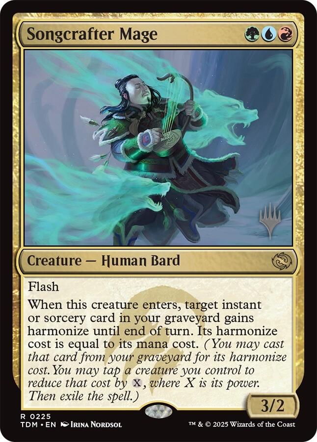 Songcrafter Mage [Tarkir: Dragonstorm Promos] - Magic: The Gathering - Card Brawlers | Quebec | Canada |