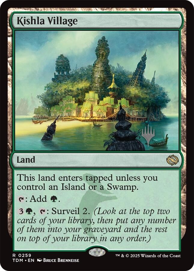 Kishla Village [Tarkir: Dragonstorm Promos] - Magic: The Gathering - Card Brawlers | Quebec | Canada |