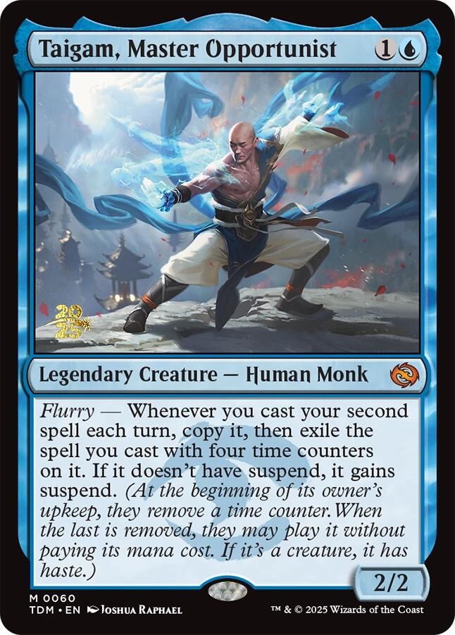 Taigam, Master Opportunist [Tarkir: Dragonstorm Prerelease Promos] - Magic: The Gathering - Card Brawlers | Quebec | Canada |