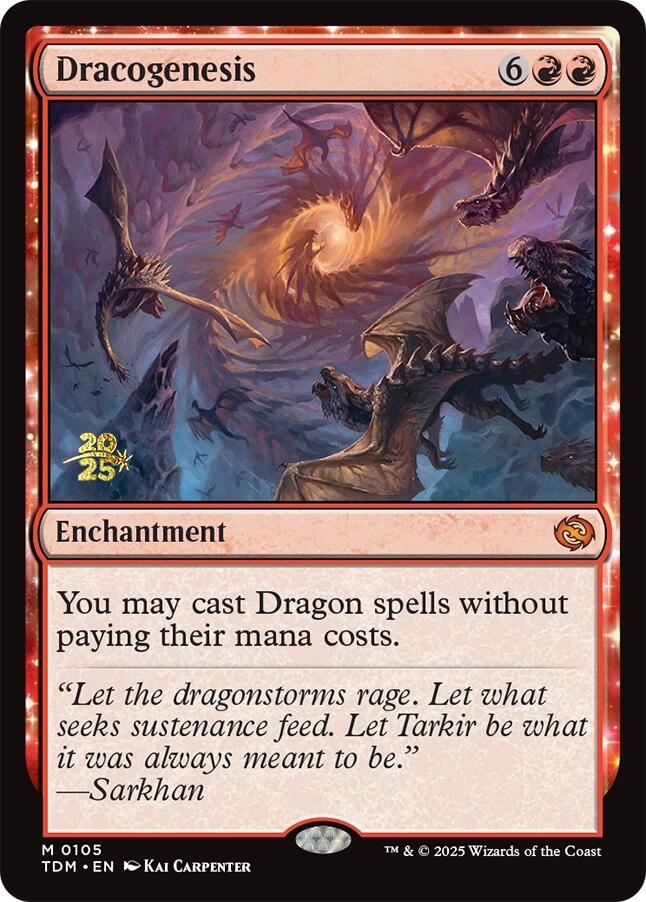 Dracogenesis [Tarkir: Dragonstorm Prerelease Promos] - Magic: The Gathering - Card Brawlers | Quebec | Canada |
