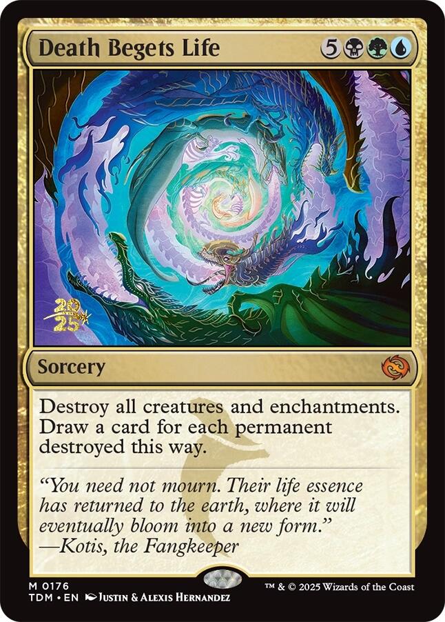 Death Begets Life [Tarkir: Dragonstorm Prerelease Promos] - Magic: The Gathering - Card Brawlers | Quebec | Canada |