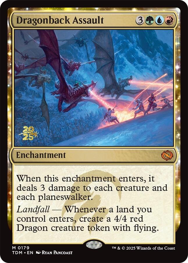 Dragonback Assault [Tarkir: Dragonstorm Prerelease Promos] - Magic: The Gathering - Card Brawlers | Quebec | Canada |