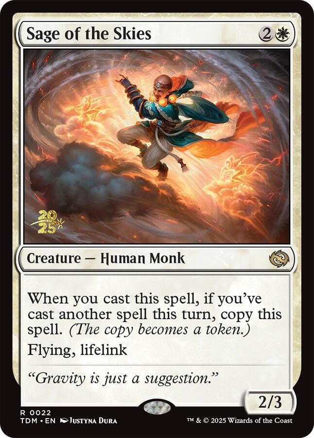 Sage of the Skies [Tarkir: Dragonstorm Prerelease Promos] - Magic: The Gathering - Card Brawlers | Quebec | Canada |