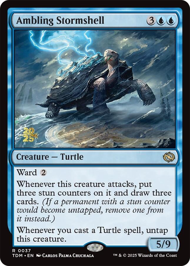 Ambling Stormshell [Tarkir: Dragonstorm Prerelease Promos] - Magic: The Gathering - Card Brawlers | Quebec | Canada |