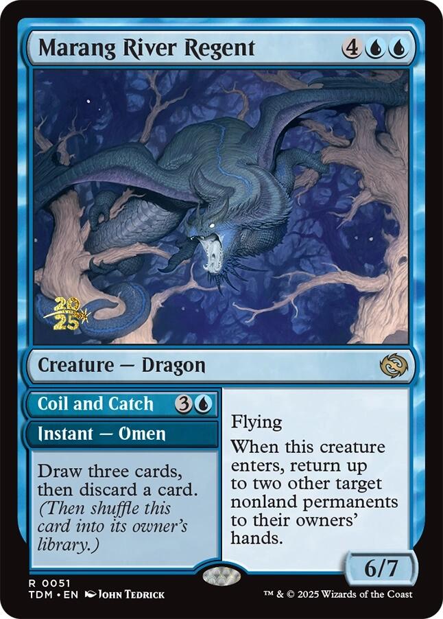 Marang River Regent [Tarkir: Dragonstorm Prerelease Promos] - Magic: The Gathering - Card Brawlers | Quebec | Canada |