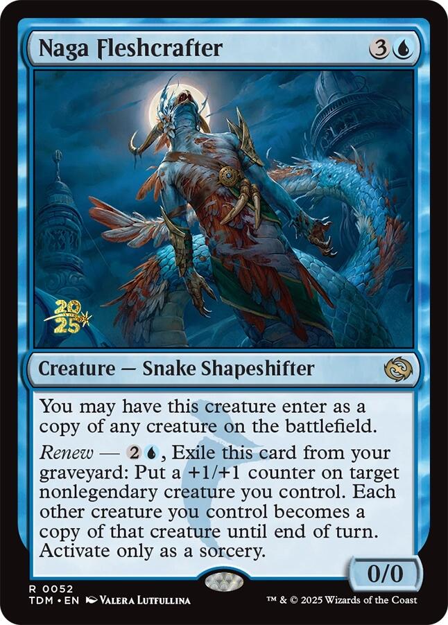 Naga Fleshcrafter [Tarkir: Dragonstorm Prerelease Promos] - Magic: The Gathering - Card Brawlers | Quebec | Canada |