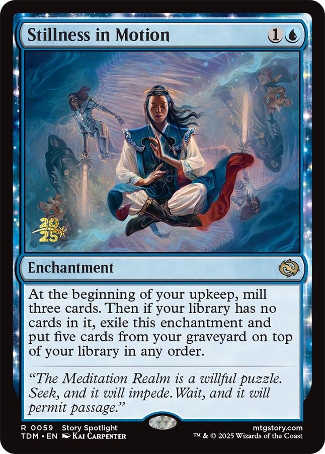 Stillness in Motion [Tarkir: Dragonstorm Prerelease Promos] - Magic: The Gathering - Card Brawlers | Quebec | Canada |