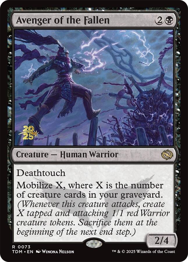 Avenger of the Fallen [Tarkir: Dragonstorm Prerelease Promos] - Magic: The Gathering - Card Brawlers | Quebec | Canada |