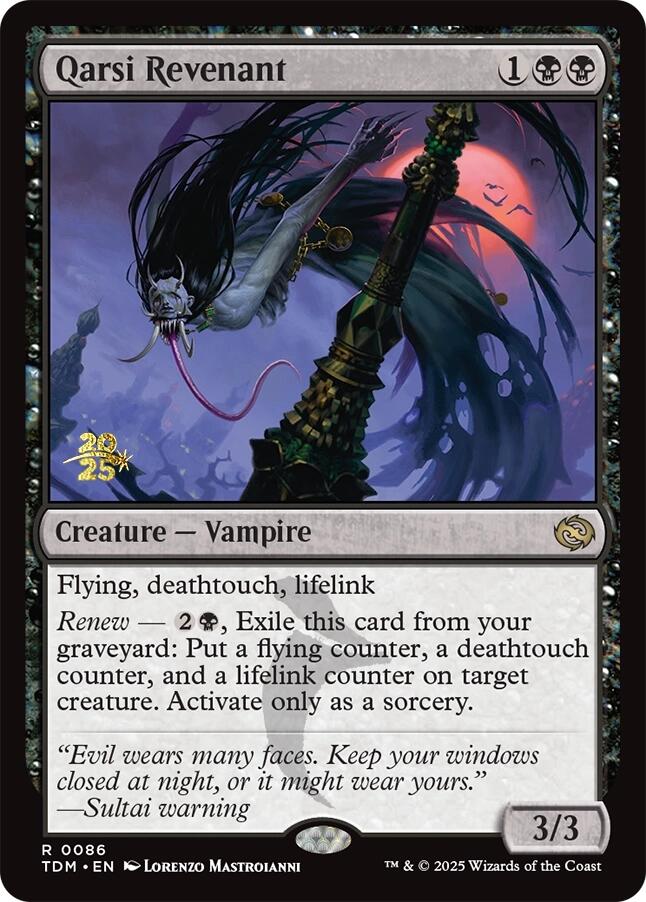 Qarsi Revenant [Tarkir: Dragonstorm Prerelease Promos] - Magic: The Gathering - Card Brawlers | Quebec | Canada |