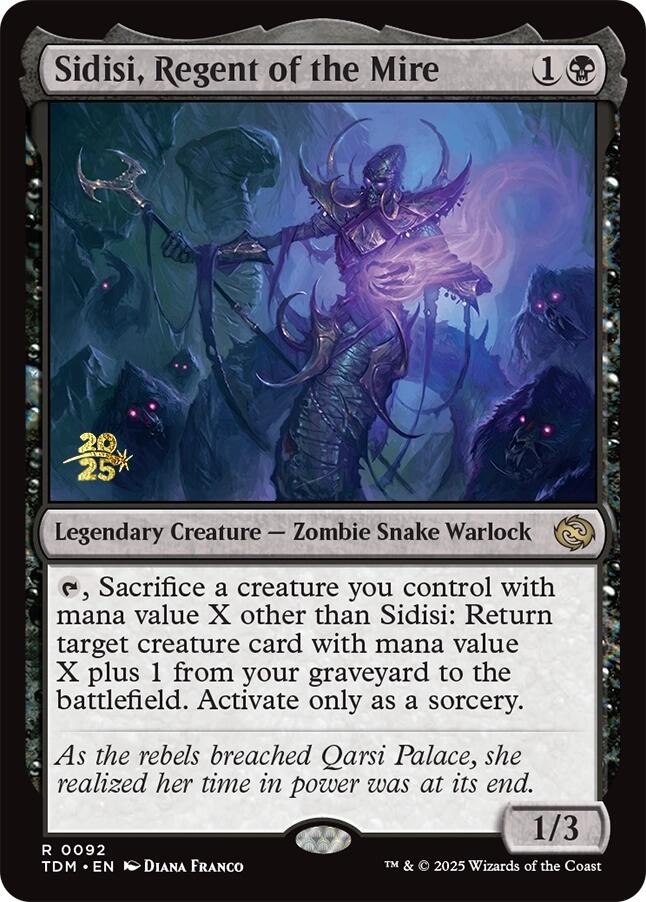 Sidisi, Regent of the Mire [Tarkir: Dragonstorm Prerelease Promos] - Magic: The Gathering - Card Brawlers | Quebec | Canada |