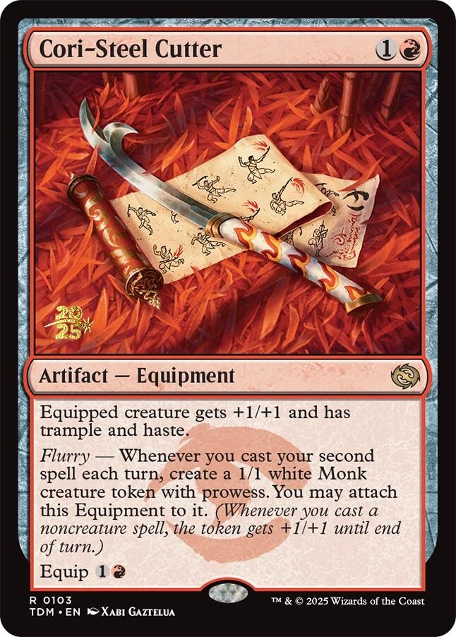 Cori-Steel Cutter [Tarkir: Dragonstorm Prerelease Promos] - Magic: The Gathering - Card Brawlers | Quebec | Canada |