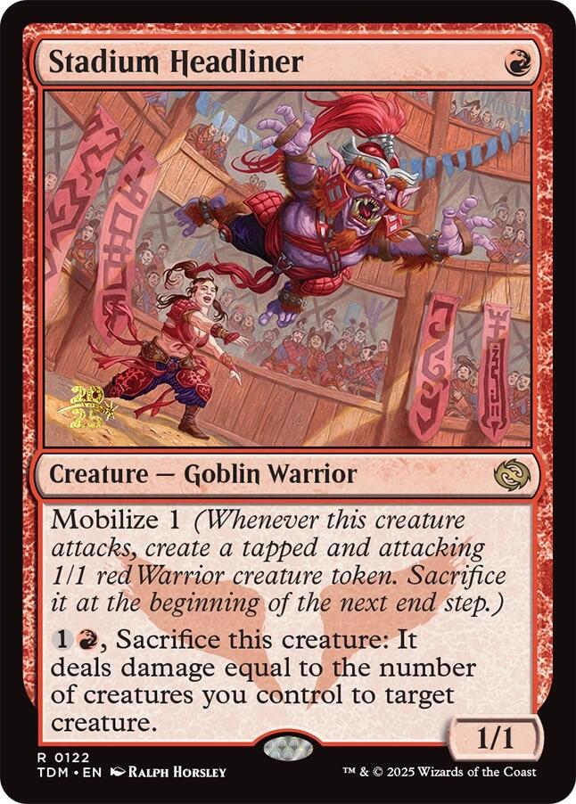 Stadium Headliner [Tarkir: Dragonstorm Prerelease Promos] - Magic: The Gathering - Card Brawlers | Quebec | Canada |