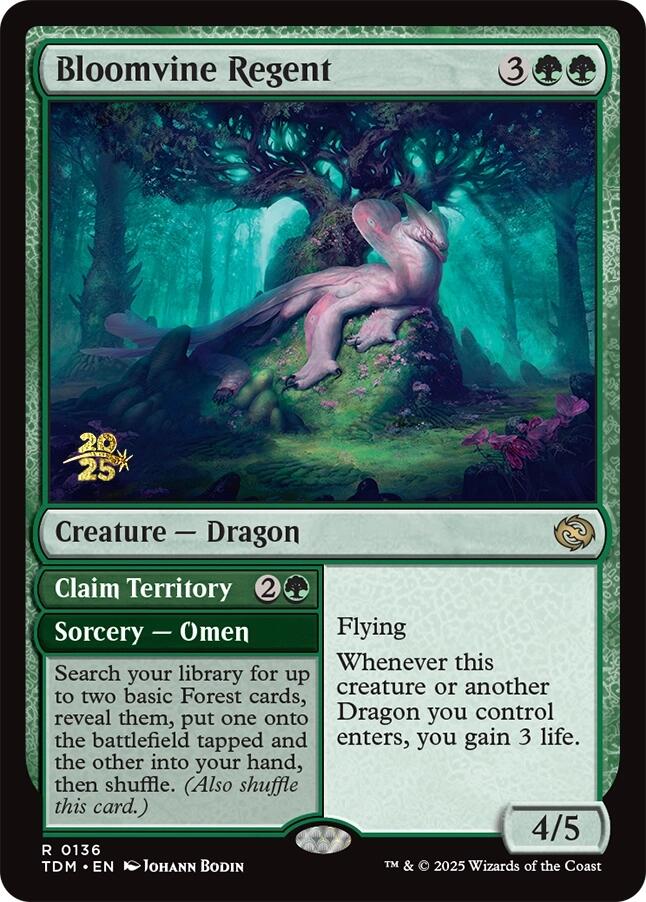 Bloomvine Regent [Tarkir: Dragonstorm Prerelease Promos] - Magic: The Gathering - Card Brawlers | Quebec | Canada |