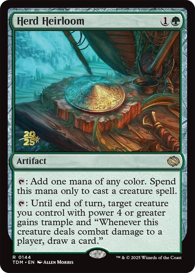 Herd Heirloom [Tarkir: Dragonstorm Prerelease Promos] - Magic: The Gathering - Card Brawlers | Quebec | Canada |