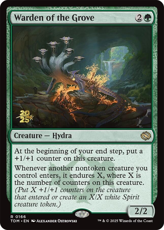 Warden of the Grove [Tarkir: Dragonstorm Prerelease Promos] - Magic: The Gathering - Card Brawlers | Quebec | Canada |