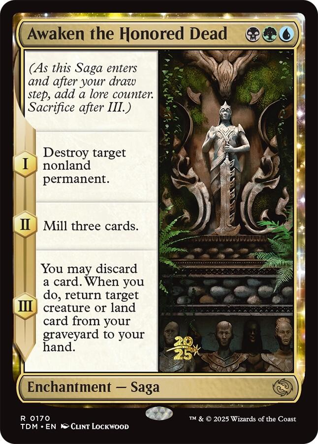 Awaken the Honored Dead [Tarkir: Dragonstorm Prerelease Promos] - Magic: The Gathering - Card Brawlers | Quebec | Canada |