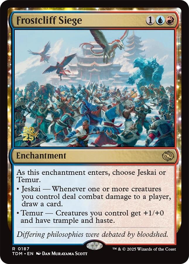 Frostcliff Siege [Tarkir: Dragonstorm Prerelease Promos] - Magic: The Gathering - Card Brawlers | Quebec | Canada |