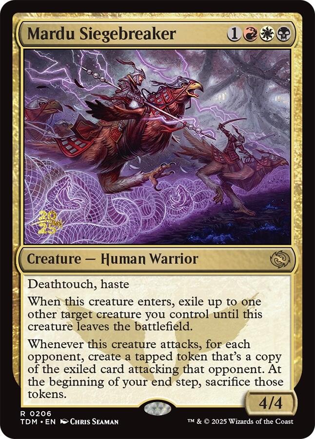 Mardu Siegebreaker [Tarkir: Dragonstorm Prerelease Promos] - Magic: The Gathering - Card Brawlers | Quebec | Canada |