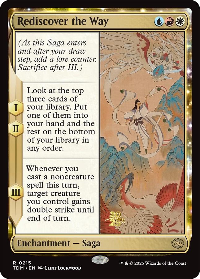 Rediscover the Way [Tarkir: Dragonstorm Prerelease Promos] - Magic: The Gathering - Card Brawlers | Quebec | Canada |