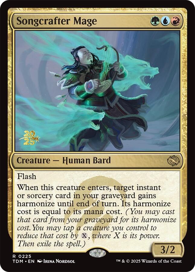 Songcrafter Mage [Tarkir: Dragonstorm Prerelease Promos] - Magic: The Gathering - Card Brawlers | Quebec | Canada |