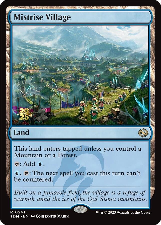 Mistrise Village [Tarkir: Dragonstorm Prerelease Promos] - Magic: The Gathering - Card Brawlers | Quebec | Canada |