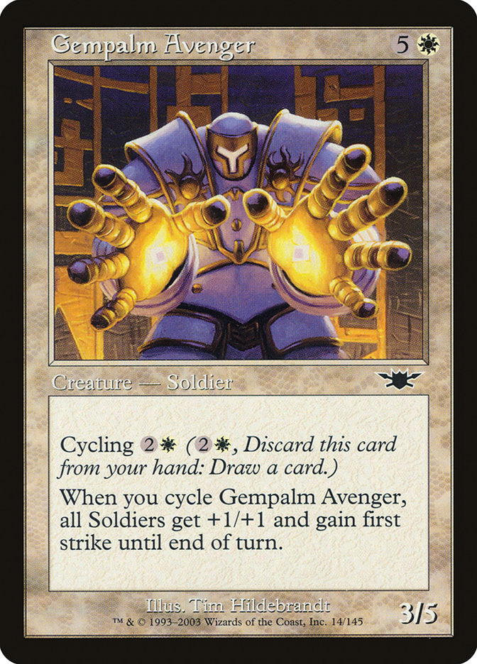 Gempalm Avenger [Legions] - Magic: The Gathering - Card Brawlers | Quebec | Canada |