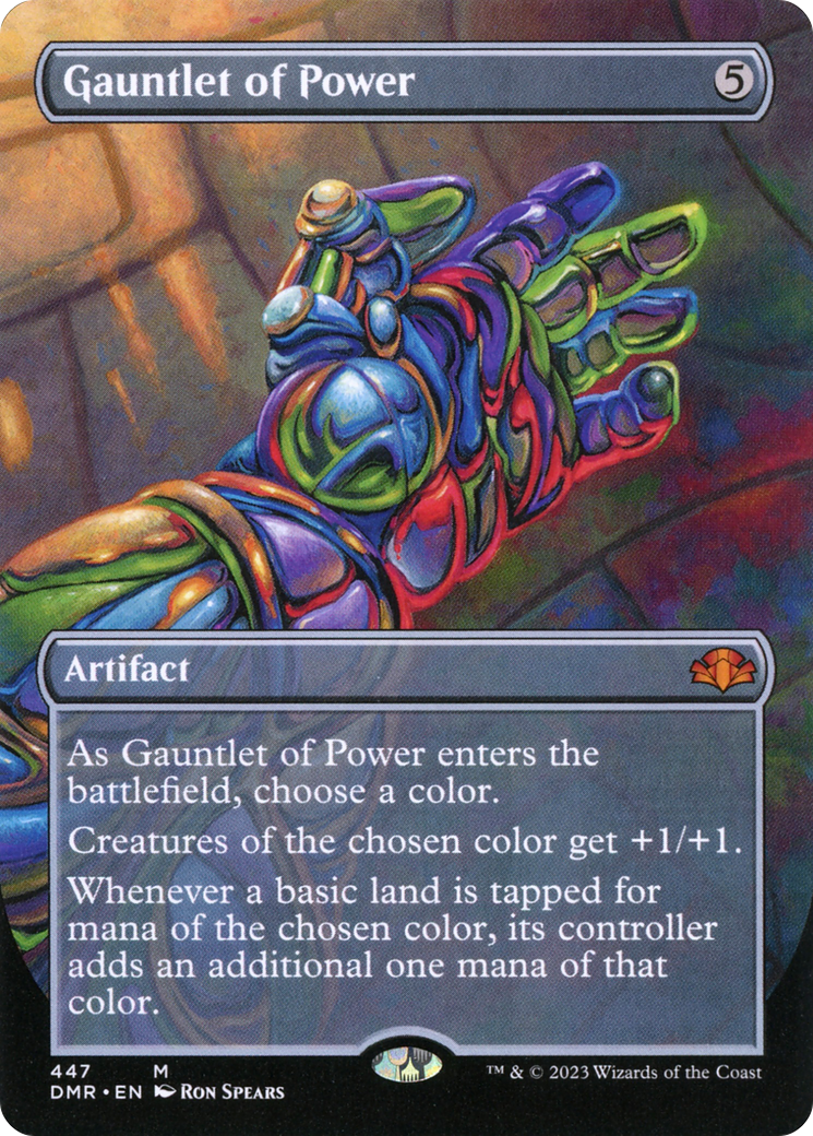 Gauntlet of Power (Borderless Alternate Art) [Dominaria Remastered] - Magic: The Gathering - Card Brawlers | Quebec | Canada |