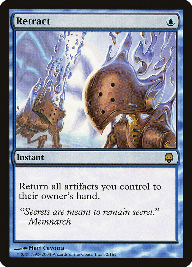 Retract [Darksteel] - Magic: The Gathering - Card Brawlers | Quebec | Canada |
