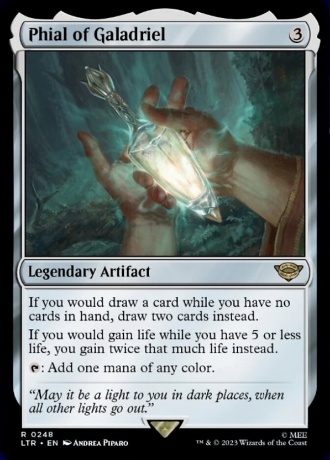 Phial of Galadriel [The Lord of the Rings: Tales of Middle-Earth] - Magic: The Gathering - Card Brawlers | Quebec | Canada |