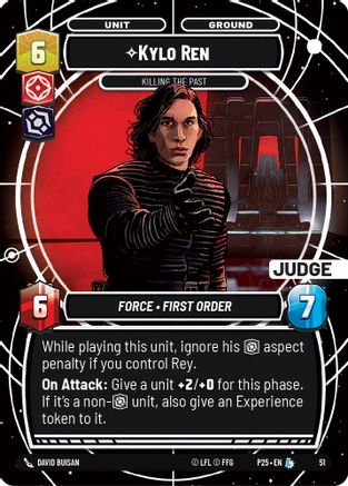 Kylo Ren - Killing the Past (51) (51) [Judge Promos] - Fantasy Flight Games - Card Brawlers | Quebec | Canada |