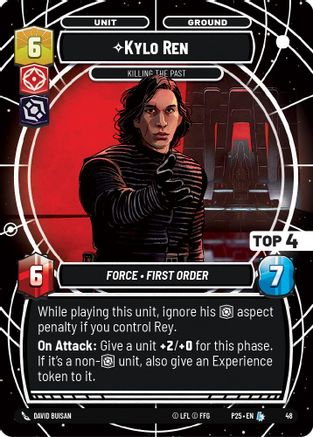 Kylo Ren - Killing the Past (48) (Top 4) (48) [Store Showdown Promos] - Fantasy Flight Games - Card Brawlers | Quebec | Canada |