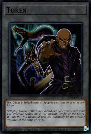 Token (Odion & Embodiment of Apophis) [TKN5-EN018] Super Rare - Yu-Gi-Oh! - Card Brawlers | Quebec | Canada |