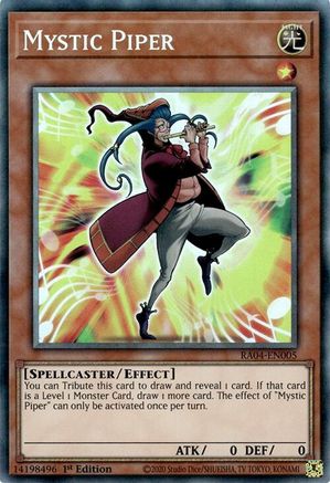 Mystic Piper [RA04-EN005] Prismatic Collector's Rare - Yu-Gi-Oh! - Card Brawlers | Quebec | Canada |