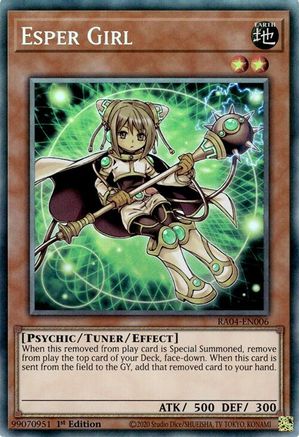 Esper Girl [RA04-EN006] Prismatic Collector's Rare - Yu-Gi-Oh! - Card Brawlers | Quebec | Canada |