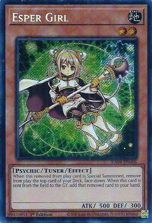 Esper Girl [RA04-EN006] Secret Rare - Yu-Gi-Oh! - Card Brawlers | Quebec | Canada |