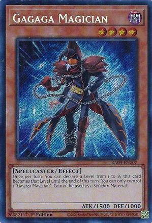 Gagaga Magician [RA04-EN007] Secret Rare - Yu-Gi-Oh! - Card Brawlers | Quebec | Canada |
