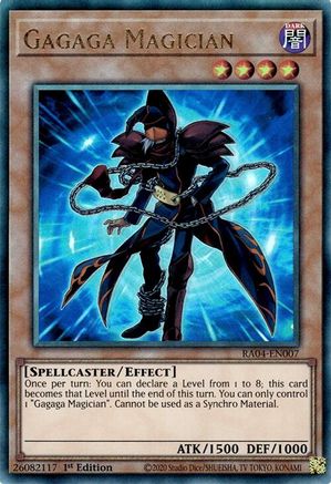 Gagaga Magician [RA04-EN007] Prismatic Ultimate Rare - Yu-Gi-Oh! - Card Brawlers | Quebec | Canada |