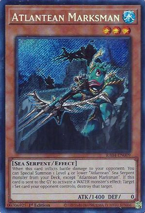 Atlantean Marksman [RA04-EN009] Secret Rare - Yu-Gi-Oh! - Card Brawlers | Quebec | Canada |
